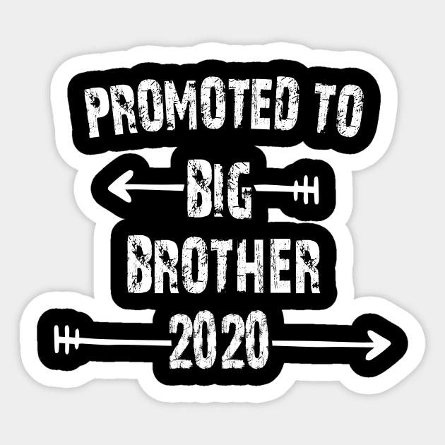 PROMOTED TO BIG BROTHER EST 2020 Sticker by Daniello